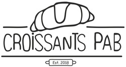 Свідоцтво торговельну марку № 278516 (заявка m201814994): croissants pab est.2018; est2018