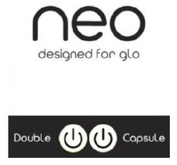 Свідоцтво торговельну марку № 327106 (заявка m202026356): designed for glo; neo; double capsule