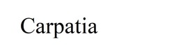 Заявка на торговельну марку № m201800417: carpatia