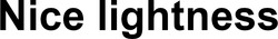 Заявка на торговельну марку № m202514908: nice lightness