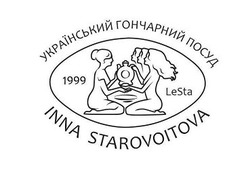 Заявка на торговельну марку № m202002931: inna starovoitova; український гончарний посуд; 1999; lesta
