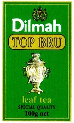 Свідоцтво торговельну марку № 17212 (заявка 97020260): dilmah top bru; dilman