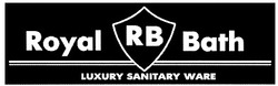 Свідоцтво торговельну марку № 157580 (заявка m201107289): royal rb bath luxury sanitary ware