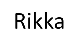 Заявка на торговельну марку № m202402297: rikka