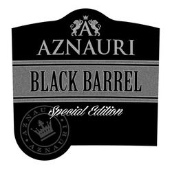 Свідоцтво торговельну марку № 319167 (заявка m202016124): aznauri; black barrel; special edition; а
