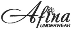 Заявка на торговельну марку № m201100099: afina underwear