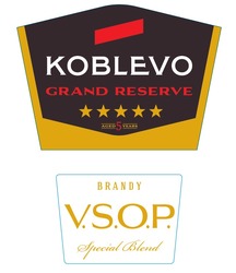 Заявка на торговельну марку № m202520769: special blend; vsop; v.s.o.p.; brandy; aged 5 years; grand reserve; koblevo
