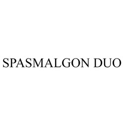 Заявка на торговельну марку № m202324495: spasmalgon duo