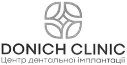 Свідоцтво торговельну марку № 343214 (заявка m201924393): donich clinic; центр дентальної імплантації