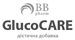 Свідоцтво торговельну марку № 290298 (заявка m201819449): вв; дієтична добавка; bb pharm; glucocare; gluco care