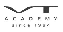 Заявка на торговельну марку № m201521565: vt; academy; since 1994