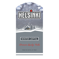 Заявка на торговельну марку № m202310672: from the capital of frost; premium quality vodka; winter capital; helsinki