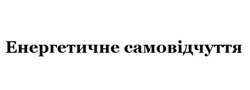Заявка на торговельну марку № m202522363: енергетичне самовідчуття