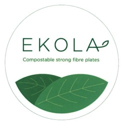 Свідоцтво торговельну марку № 209544 (заявка m201416062): ekola; compostable strong fibre plates
