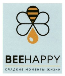Свідоцтво торговельну марку № 240725 (заявка m201617764): beehappy; сладкие моменты жизни