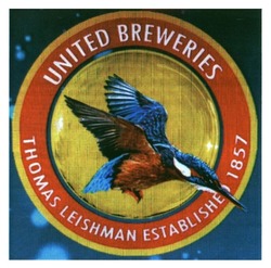 Заявка на торговельну марку № m201620717: united breweries; thomas leishman established 1857