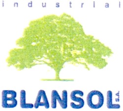 Заявка на торговельну марку № m200806992: industrial; blansol s.a