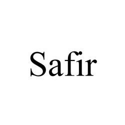 Свідоцтво торговельну марку № 326528 (заявка m202026535): safir