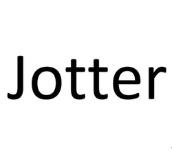 Свідоцтво торговельну марку № 343428 (заявка m202204631): jotter