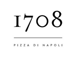 Свідоцтво торговельну марку № 328106 (заявка m202104714): 1708 pizza di napoli