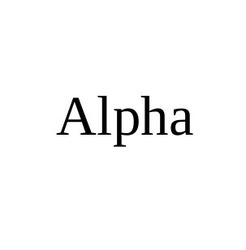 Заявка на торговельну марку № m201724738: alpha