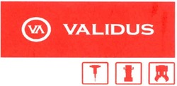 Свідоцтво торговельну марку № 168995 (заявка m201206177): validus; vv
