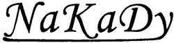 Свідоцтво торговельну марку № 100549 (заявка m200710999): nakady