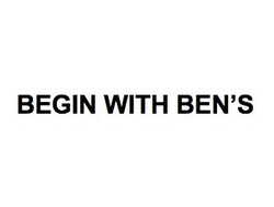 Свідоцтво торговельну марку № 329162 (заявка m202027186): begin with ben's; bens