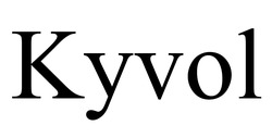 Свідоцтво торговельну марку № 323216 (заявка m202026249): kyvol