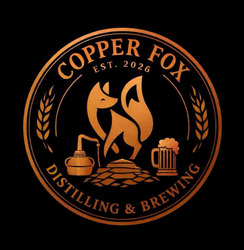 Заявка на торговельну марку № m202605513: distilling & brewing; est.2026; copper foх