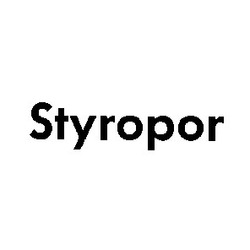 Свідоцтво торговельну марку № 5898 (заявка 24663/SU): styropor