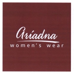 Свідоцтво торговельну марку № 230046 (заявка m201602126): ariadna women's wear; womens