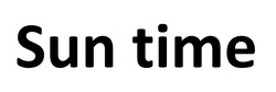Заявка на торговельну марку № m202601226: sun time