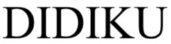 Заявка на торговельну марку № m202515329: didiku