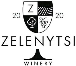 Свідоцтво торговельну марку № 324655 (заявка m202100036): 2020; zelenytsi winery