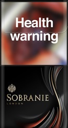 Заявка на торговельну марку № m202510642: sobranie london; health warning