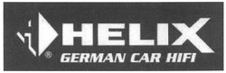 Заявка на торговельну марку № m200709194: helix; german car hifi