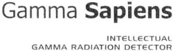 Свідоцтво торговельну марку № 159955 (заявка m201119702): gamma sapiens; intellectual gamma radiation detector