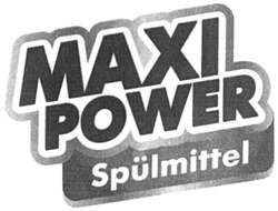 Свідоцтво торговельну марку № 309834 (заявка m201932862): maxi power spulmittel; махі