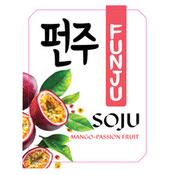 Заявка на торговельну марку № m202514855: mango passion fruit; mango-passion fruit; funju soju