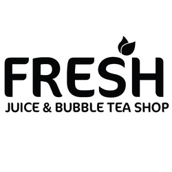 Свідоцтво торговельну марку № 338201 (заявка m202119562): fresh; juice&bubble tea shop