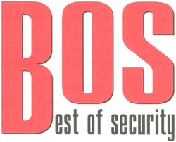 Свідоцтво торговельну марку № 81441 (заявка m200605623): bos; best of security