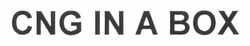 Свідоцтво торговельну марку № 175454 (заявка m201214597): cng in a box