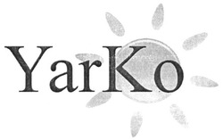 Свідоцтво торговельну марку № 301766 (заявка m201914379): yarko; yar ko; ко