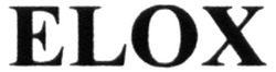 Свідоцтво торговельну марку № 248731 (заявка m201611124): elox