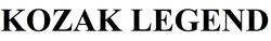 Заявка на торговельну марку № m202117531: kozak legend