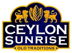 Заявка на торговельну марку № m201704240: ceylon sunrise; old traditions