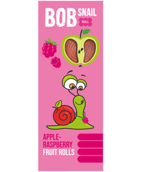 Заявка на торговельну марку № m202310109: fruit rolls; apple-raspberry; bob snail roll
