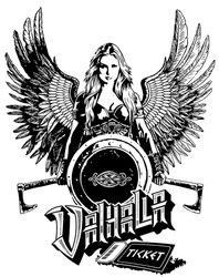 Заявка на торговельну марку № m202519233: valhala ticket; vaihala ticket
