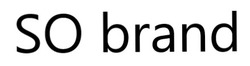 Заявка на торговельну марку № m202512615: so brand